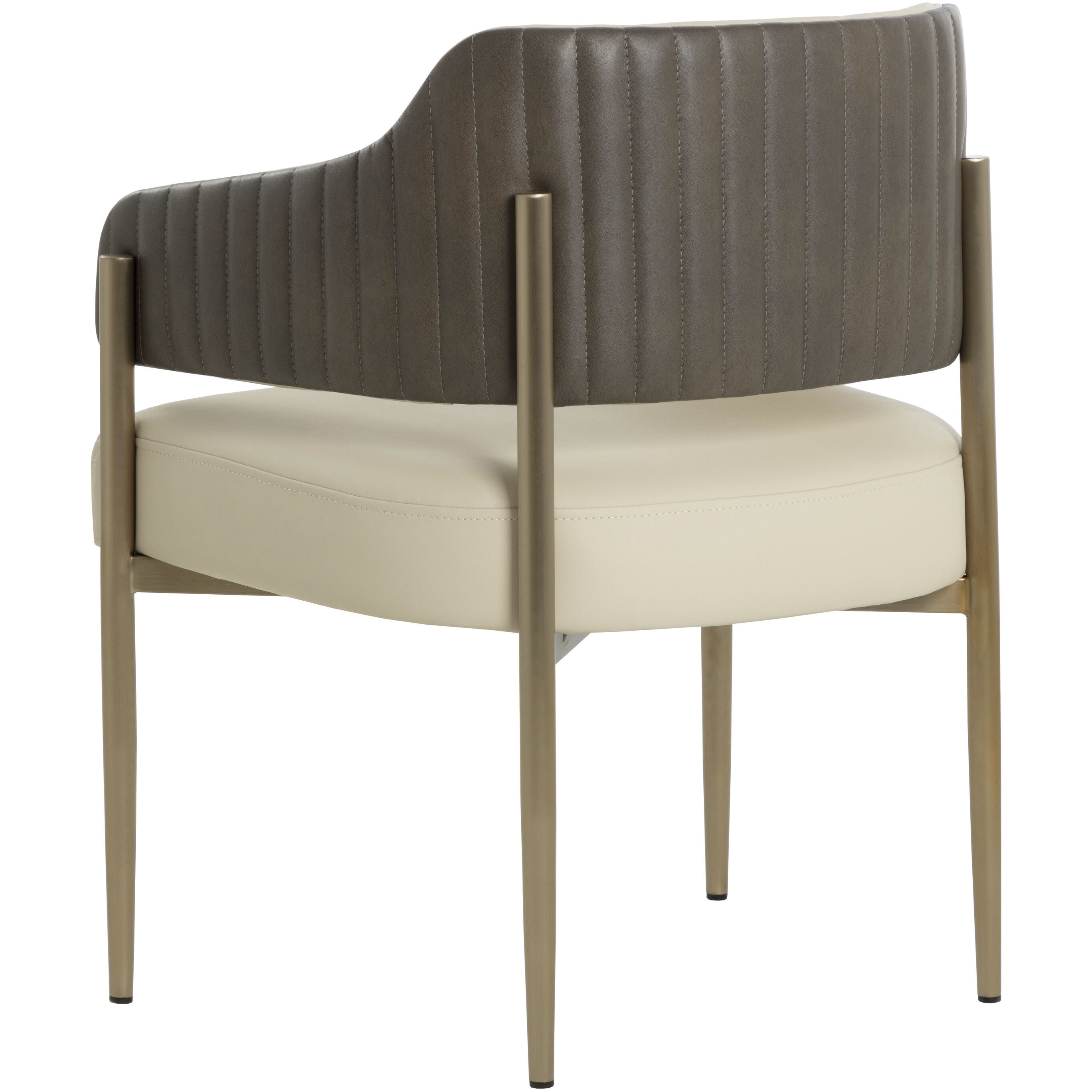 Tova Dillon Cream / Bravo Ash Dining Armchair